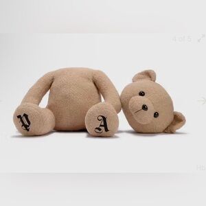 PALM ANGLES ICONIC LOGO TEDDY BEAR 100%AUTHENTIC NEVER USED DETACHABLE HEAD NWT